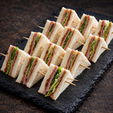 Club sandwich charcuterie