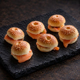 Mini-bagels saumon