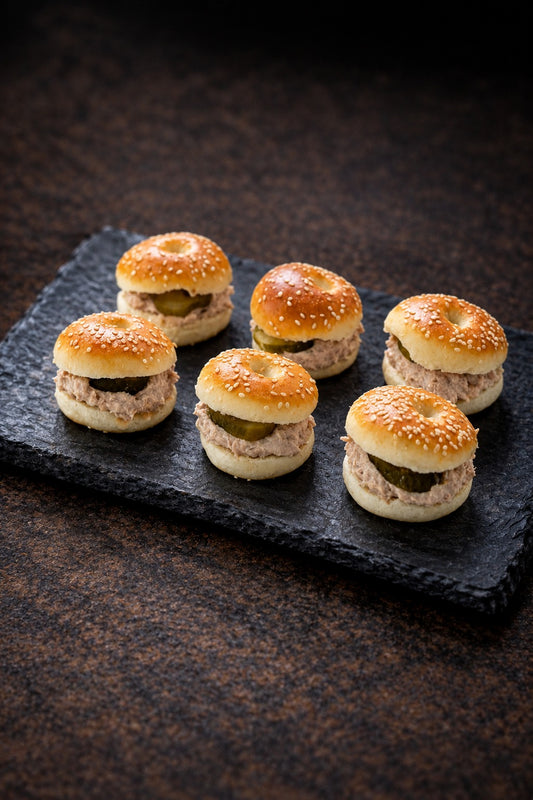 Mini-bagels thon mayo