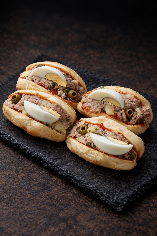 Mini casse-croûtes tunisiens