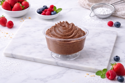 Mousse au chocolat parvé