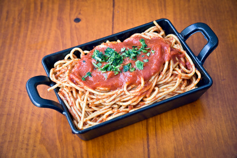 Pâtes sauce tomate