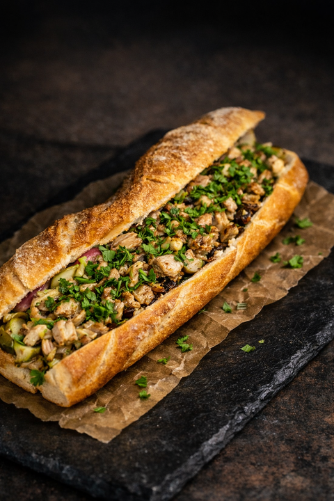 Cuisse de Poulet Rotie