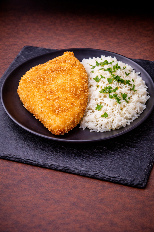 Escalope panée + Accompagnement