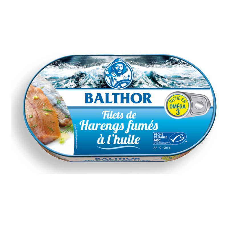 Émincé de harengs fumés 230 g