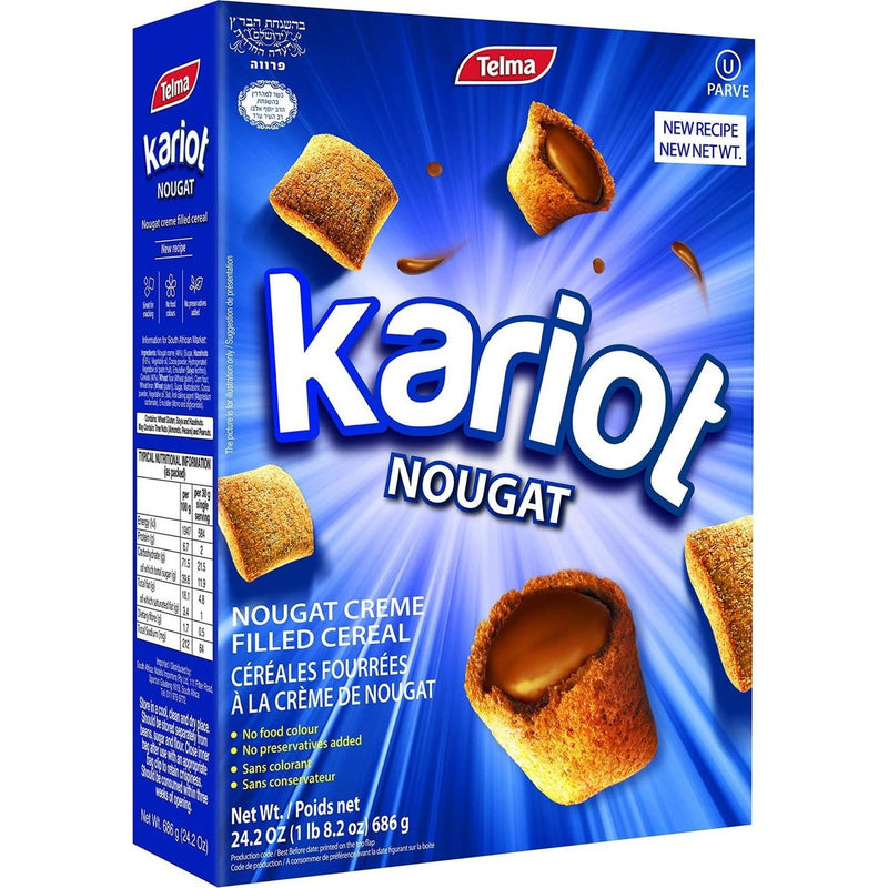 Kariot – céréales fourrées nougat
