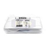Couteaux plastique gris (x50)