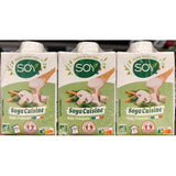 Crème de soja cuisine (x3)