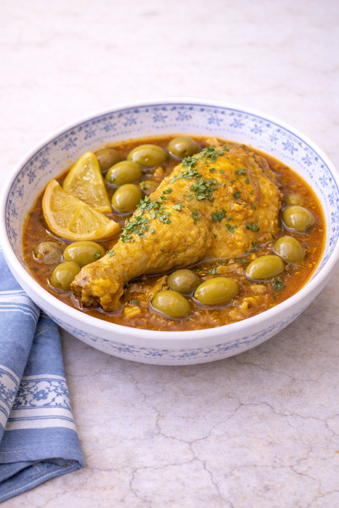 1/4 Poulet Olive