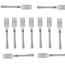 Fourchettes plastique grises (x50)