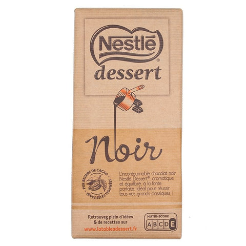 Tablette Nestlé Dessert noir 250 g