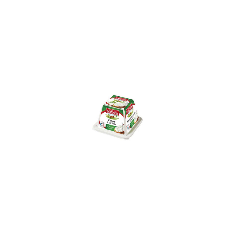 Pyramide de chèvre ail et fines herbes Soignon
